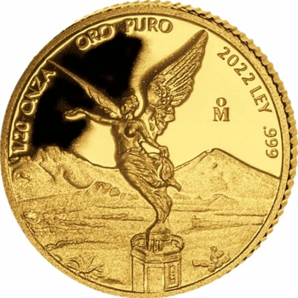 1/20 Unze Gold Mexiko Libertad 2022 PP (Auflage: 1.200 | Polierte Platte)