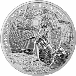 10 Unzen Silber Germania 2022 (Auflage: 1.000)