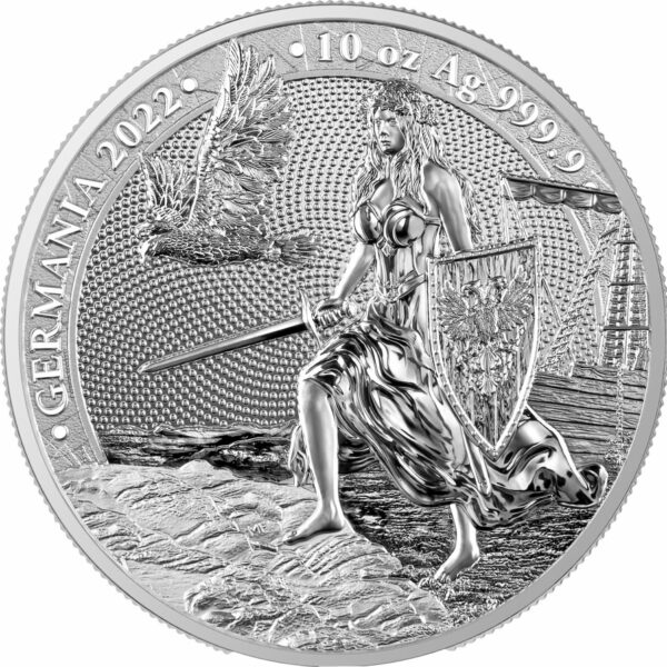 10 Unzen Silber Germania 2022 (Auflage: 1.000)