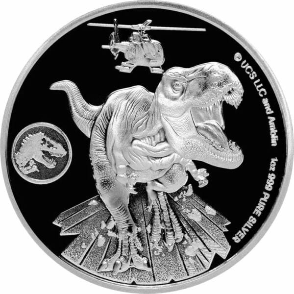 1 Unze Silber Jurassic World Dominion 2022 (Auflage: 10.000)