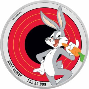 1 Unze Silber Bugs Bunny 2022 (Auflage: 3.000 | coloriert)