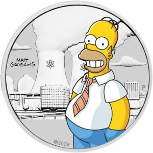 1/2 Unze Silber Homer Simpson 2020 (Auflage: 15.000 | coloriert)