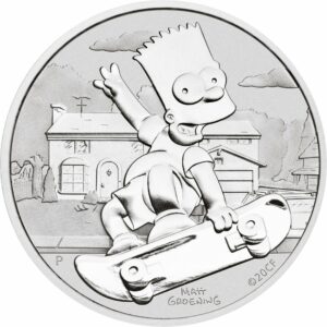 1 Unze Silber Bart Simpson 2020 (Auflage: 25.000)