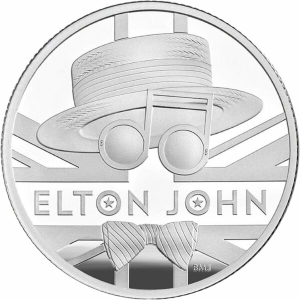 1/2 Unze Silber Elton John 2020 PP (Auflage: 14.000 | Polierte Platte)