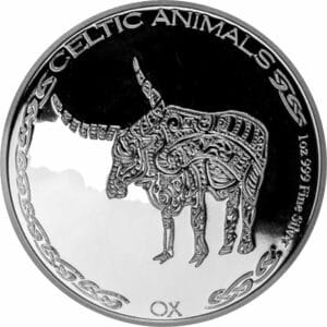 1 Unze Silber Celtic Animals Ochse 2020 (Auflage: 5.000)