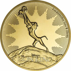 1 Unze Gold Disney™ König der Löwen 2020 (Auflage: 250)