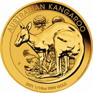 1/10 Unze Gold Känguru Nugget 2021