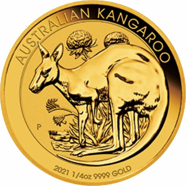 1/4 Unze Gold Känguru Nugget 2021