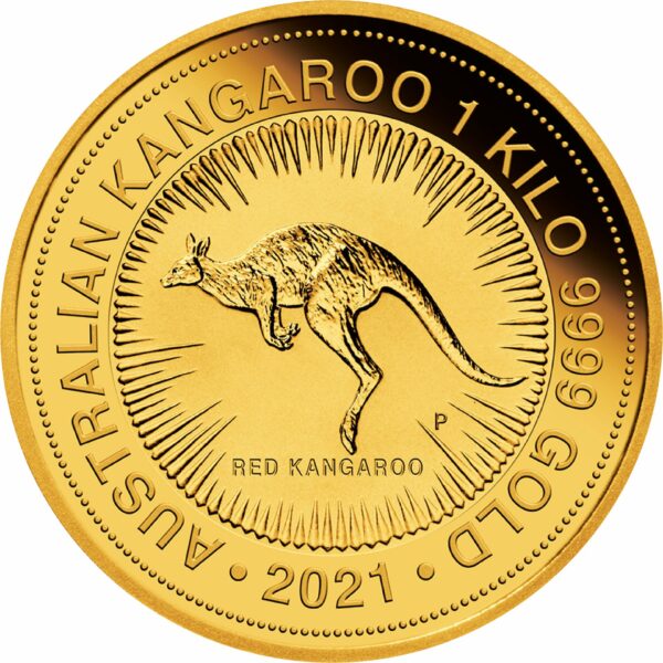 1kg Gold Känguru Nugget 2021