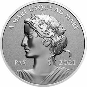 1 Unze Silber Canada Peace Dollar 2021 PP (Auflage: 5.000 | Polierte Platte)