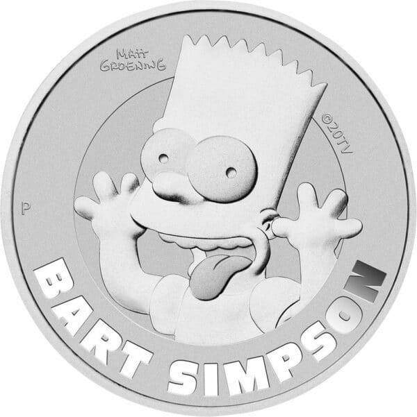 1 Unze Silber Bart Simpson 2022 (Auflage: 22.500)