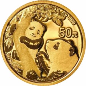 3g Gold China Panda 2021