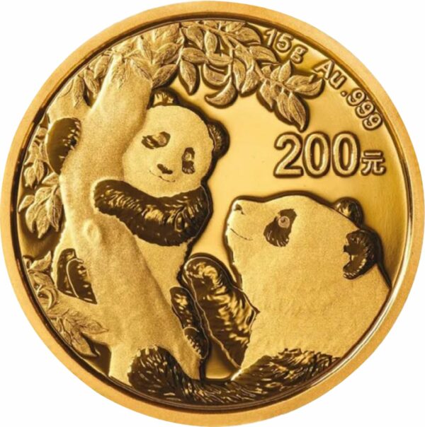 15g Gold China Panda 2021