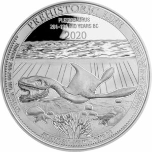 1 Unze Silber Prehistoric Life Plesiosaurus 2020 (Auflage: 10.000)