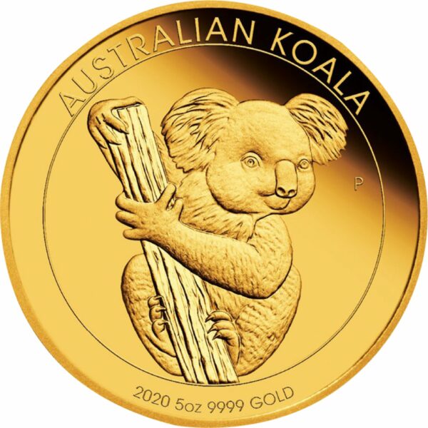 5 Unze Gold Koala 2020 PP (Auflage: 50 | Polierte Platte)