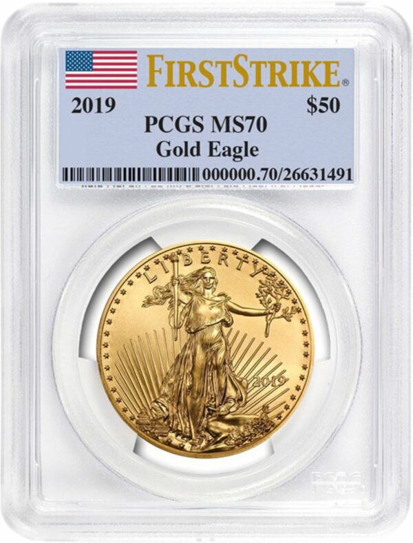 1 Unze Gold American Eagle 2019 (MS-70 PCGS | FS (First Strike))