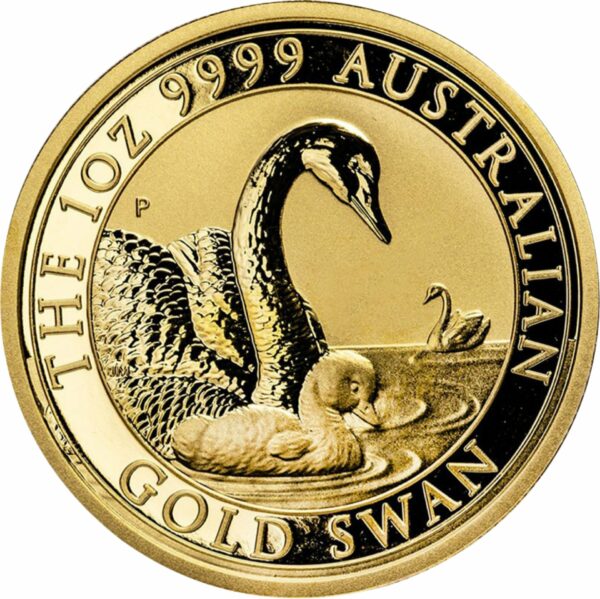 1 Unze Gold Perth Mint Schwan 2019