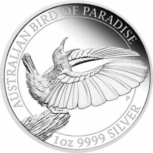 1 Unze Silber Australian Birds of Paradise Victoria Paradiesvogel 2019 PP (Auflage: 2.500)