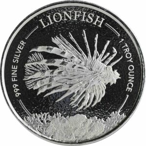 1 Unze Silber Barbados Feuerfisch 2019 (Auflage: 10.000)