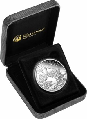 1 Unze Silber Australian Emu 2019 PP (Auflage: 3.000)