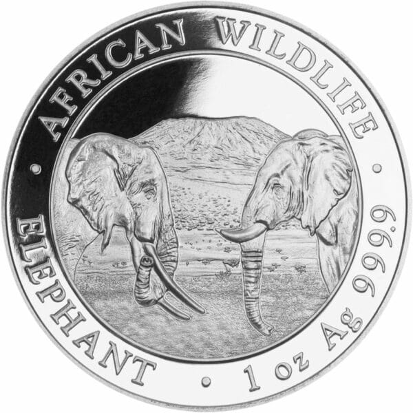 1 Unze Silber Somalia Elefant 2020