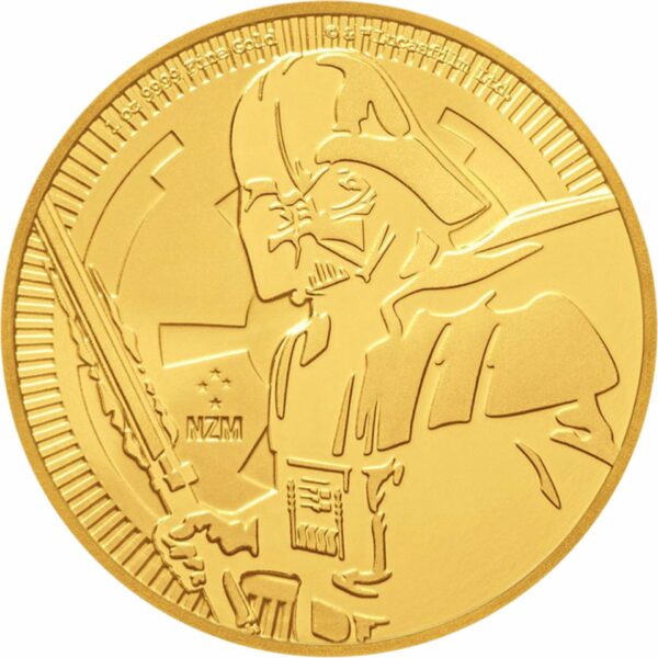 1 Unze Gold Darth Vader Star Wars 2019 (Auflage: 1.000)