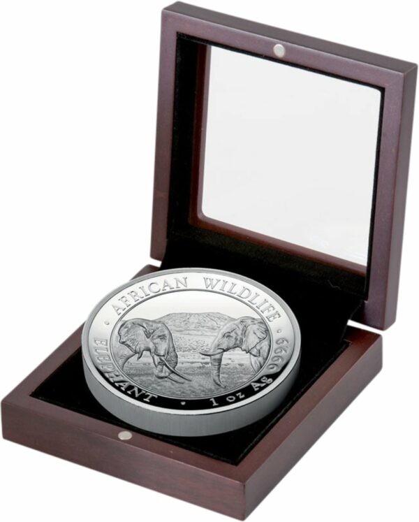 1 Unze Silber Somalia Elefant 2020 PP (High Relief | Auflage: 1.000 Stücke)