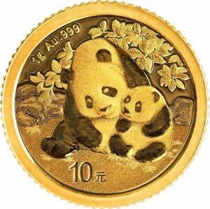 1g Gold China Panda 2024