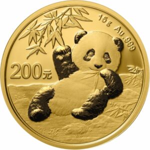 15g Gold China Panda 2020