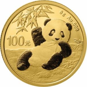 8g Gold China Panda 2020