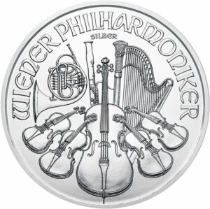 1 Unze Silber Wiener Philharmoniker 2020