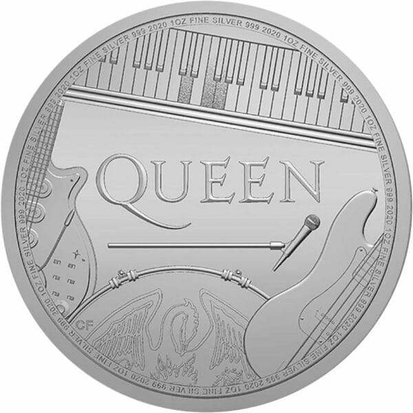 1 Unze Silber Queen Music Legends 2020 (Auflage: 25.000)