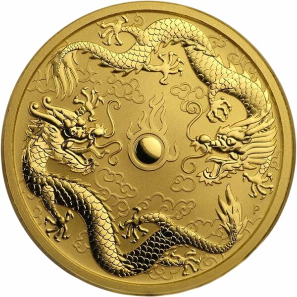 1 Unze Gold Drache & Drache 2020 (Auflage: 5.000 | Perth Mint)