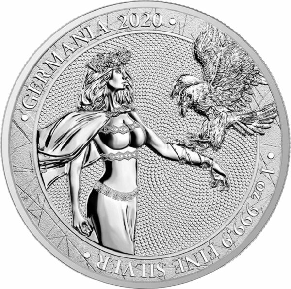 1 Unze Silber Germania 2020 (Auflage: 25.000)