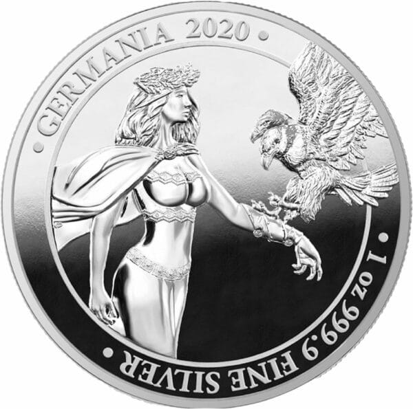 1 Unze Silber Germania 2020 PP (Auflage: 1.000 | Polierte Platte)