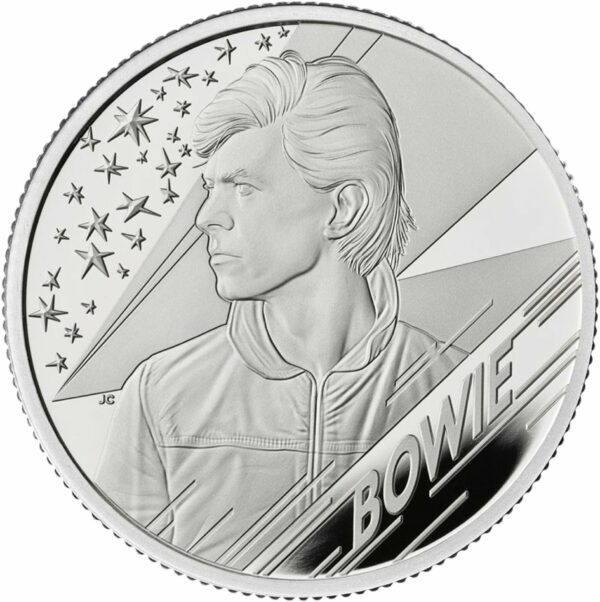 1/2 Unze Silber David Bowie 2020 PP (Auflage: 12.500 | Polierte Platte)