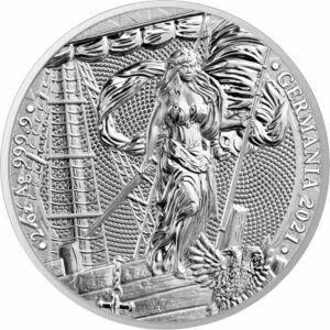 2 Unze Silber Germania 2021 (Auflage: 2.500)