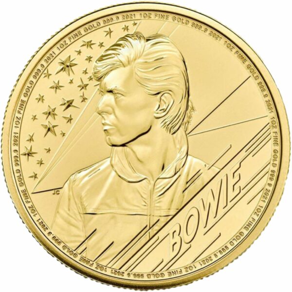 1 Unze Gold David Bowie Music Legends 2021 (Auflage: 2.500)