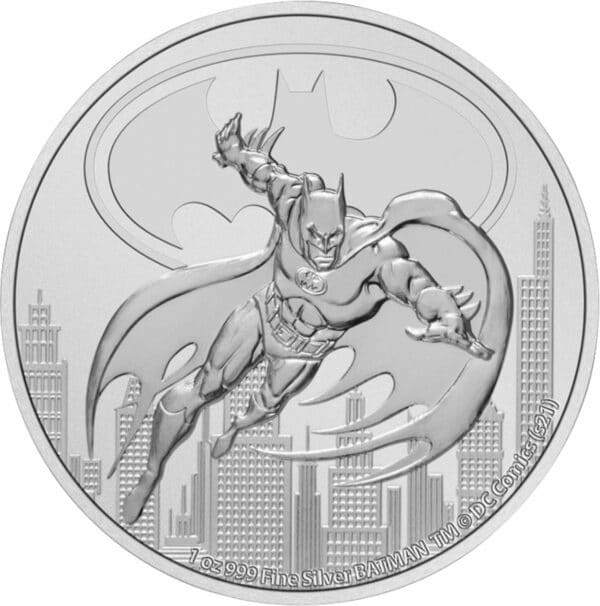 1 Unze Silber Batman 2021 (Auflage. 15.000)