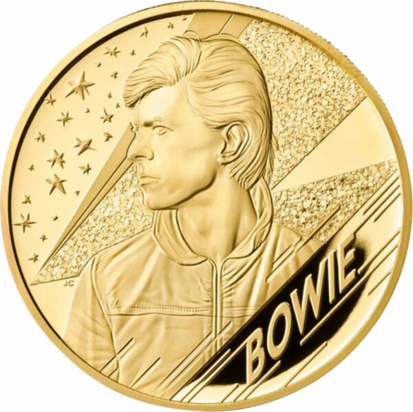 5 Unze Gold David Bowie Music Legends 2020 PP (Auflage: 60 | Polierte Platte)