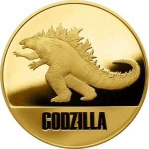 1 Unze Gold Godzilla 2021 (Auflage: 300)