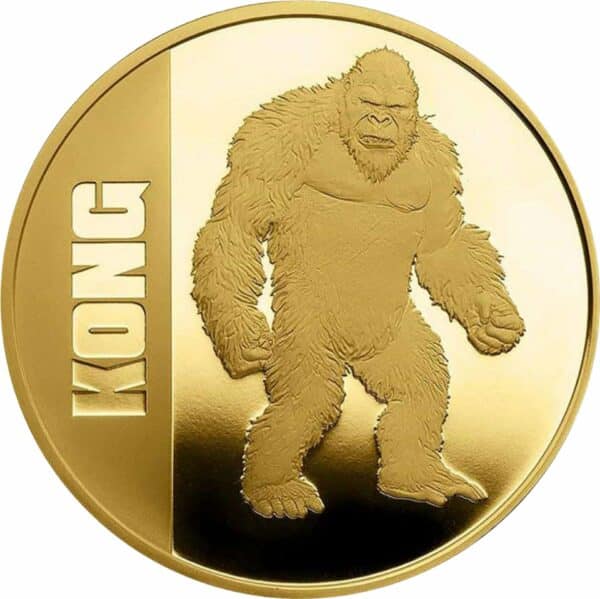 1 Unze Gold King Kong 2021 (Auflage: 300)