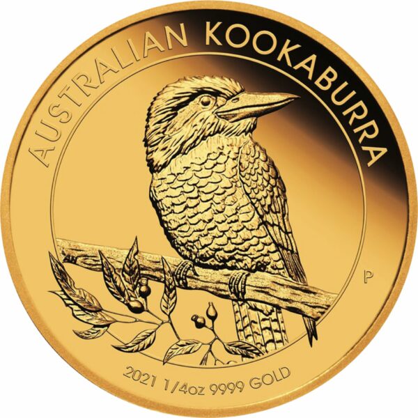 1/4 Unze Gold Kookaburra 2021 PP (Auflage: 500 | Polierte Platte)