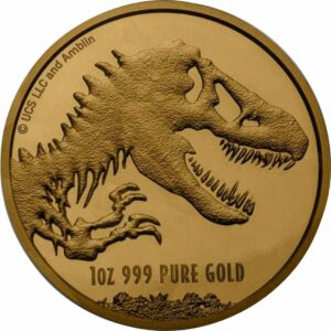 1 Unze Gold Jurassic World 2021 (Auflage: 100 Stücke)