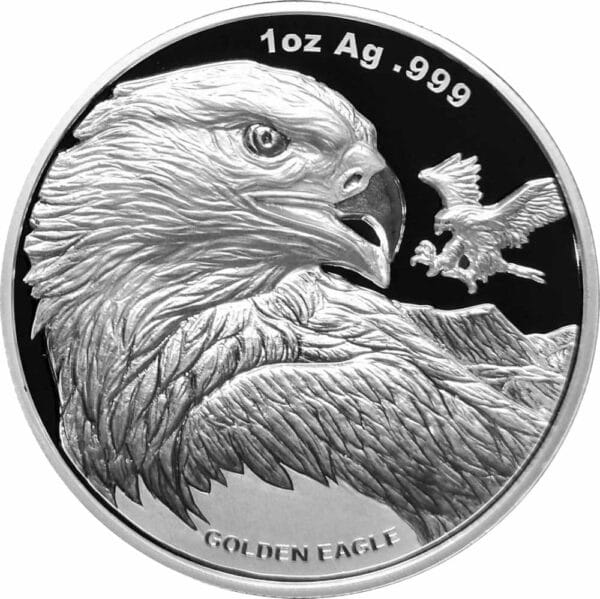 1 Unze Silber Samoa Golden Eagle 2023 (Auflage: 10.000)