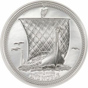 2 Unze Silber Isle of Man 2023 Piedfort PP (Auflage: 999 | High Relief | Polierte Platte)