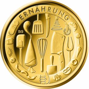 1/4 Unze Gold 50 Euro Ernährung 2023 (Auflage: 20.000 | Buchstabe D)