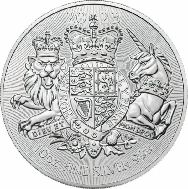 10 Unze Silber The Royal Arms 2023