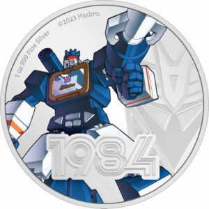 1 Unze Silber Transformers - Soundwave 2023 PP (Auflage: 3.000 | Polierte Platte)