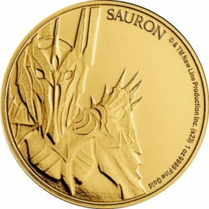1 Unze Gold Herr der Ringe Sauron 2023 (Auflage: 1.000)